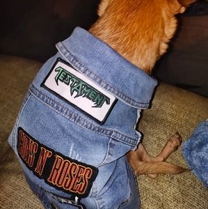 Dog Designer Denim jacket